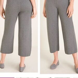 Chico's Classic Gray Cropped Pants